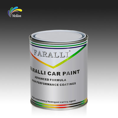 Kualitas Baik Mobil Refinish Paint Automotive Spray Coating 1K Pure Black Paint