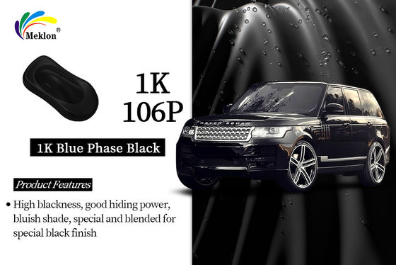 1K Fase Biru Cat Hitam Khusus Sistem Padat Tinggi Auto Refinish Cat untuk Perbaikan Mobil