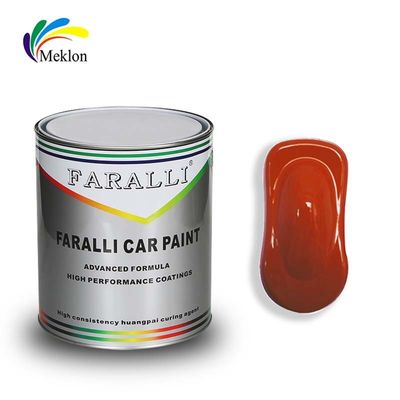 OEM Cat Mobil Oksida Besi Top Coat 2K Merah Acrylic Spray Fade Resistant