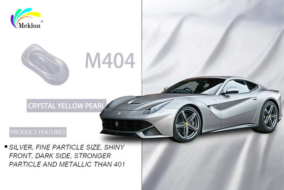 SGS Nontoxic Silver Metallic Automotive Paint, Moistureproof Car Silver Colour Spray
