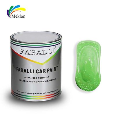 1K Crystal Green Pearl Paint Performa yang sangat baik Auto Refinish Cat bodi mobil
