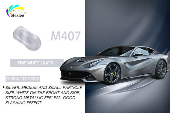 Cat mobil perak logam praktis Anti UV, Semprot warna perak tidak beracun untuk mobil