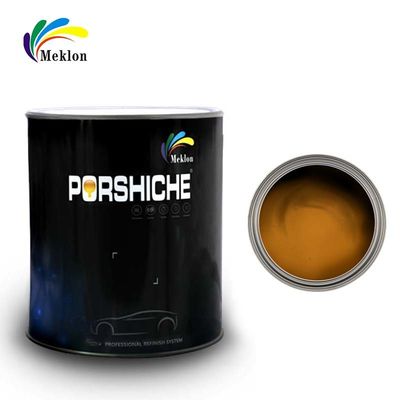 Cat mobil merah oranye tahan panas tahan lama, cat semprot logam tanpa bau untuk mobil