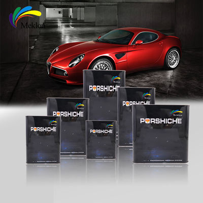 Cat Keris Mobil yang tahan goresan Warna Merah tahan jamur