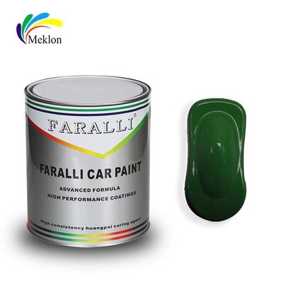 1K Melalui Cat Auto Green Base Coat untuk Coverage yang tak tertandingi & High Gloss