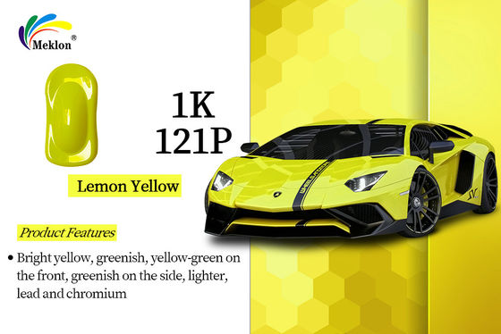1K Lemon Yellow Multi Color Change Chameleon Pigment Spray untuk Cat Otomatis