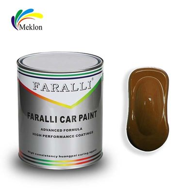 Auto Coating 1K Transparent iron Kuning Akrilik Refinish Glitter Cat mobil