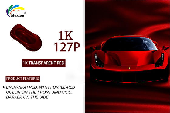 Cat Auto Base Coat yang tahan UV Multifungsi Merah Cerah