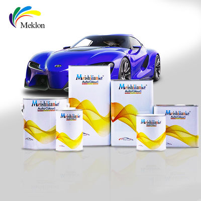 Tidak berbahaya 1K 2K High Gloss Auto Clear Coat, Anti Goresan Clear Cat Mobil