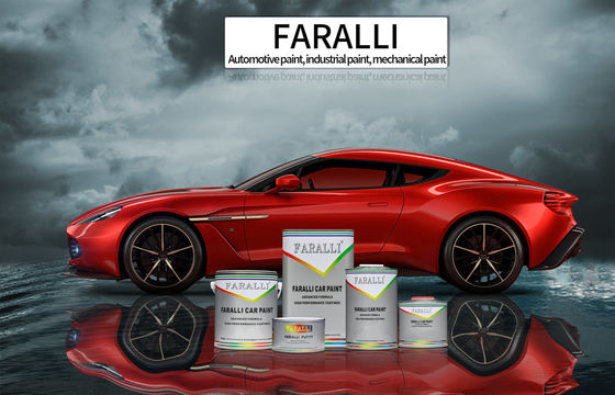 Anti-korosi dan jamur tahan Mobil Base Coat Clear Coat Paint Multiscene