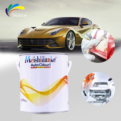 1K Cat Mobil Akrilik Basecoat Film Warna Hitam Ketebalan 1,5-2,0 Mils