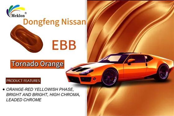 Dongfeng Nissan EBB Tornado Oranye Cat Mobil Renovasi Tingkat VOC rendah