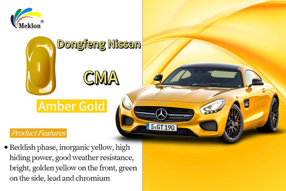 Dongfeng Nissan CMA Amber Gold Refinish Cat Mobil Daya tahan yang baik