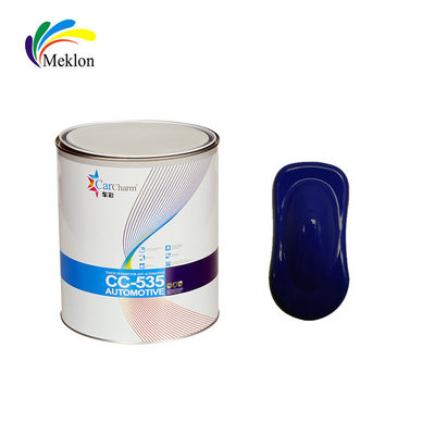 1K 2K Warna Biru Semprot Cat Mobil Perbaikan Bodi Otomotif Akrilik Dasar Semprotan