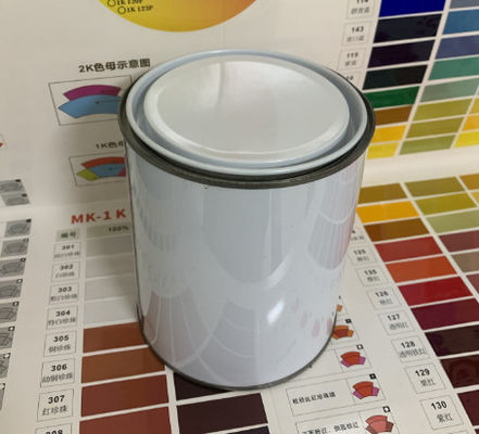 34K White pearl Refinish Car Paint High Resistance Cocok untuk Angkesela Auto