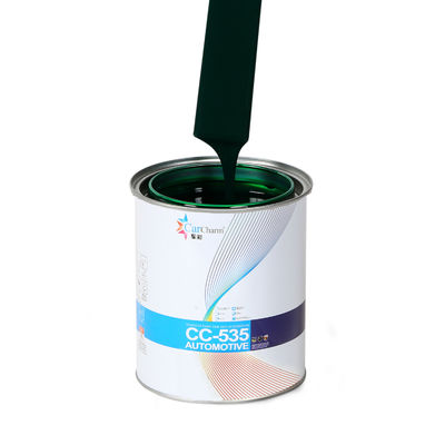 1K 2K Sistem Padat TinggiKonsentrasi Bau Rendah Pakaian Dasar Otomotif Semprot Pewarnaan Otomotif