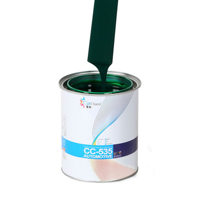 1K Solid Color Automotive Base Coat Paint Yellow Green Cat Mobil