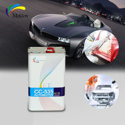 Cat Pelapis Ulang Otomotif 2K Topcoat dengan Kekerasan Tinggi dan Tahan UV Tinggi Meskipun Cat Mobil Hitam