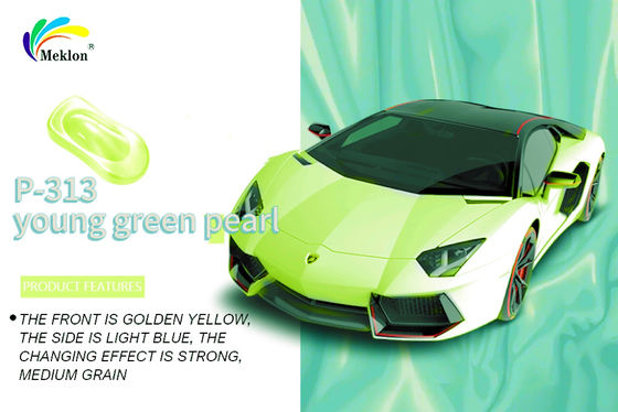 1K Young Green Pearl Basecoat Untuk Cat Otomotif yang awet dan tahan lama