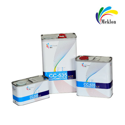 Lapisan atas cat otomotif stabilitas hitam yang sangat baik dengan perlindungan UV dan ketahanan aus