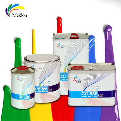 1K Tinggi Solid biru kehijauan Automotive Repair Cat untuk Mobil Refinish