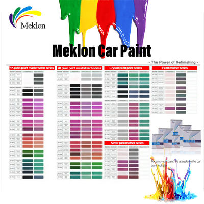 Cat perbaikan mobil profesional, Cat mobil ungu 2K Cat perbaikan mobil Topcoat