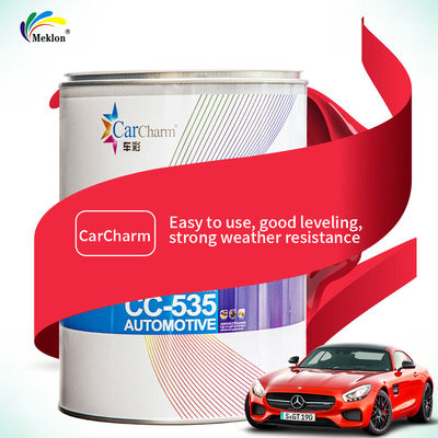 Formula Disesuaikan High Gloss 34K Putih Mutiara Refinish Cat Mobil Untuk Auto Refinishing