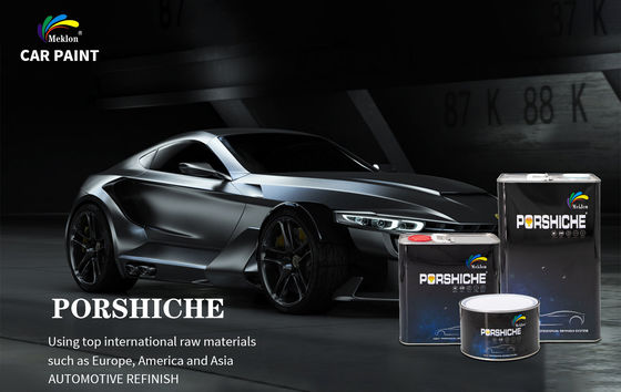 Kekuatan penutup yang tinggi Perbaiki warna yang dalam dan penuh Perbaiki cat mobil P-209 Ungu Biru untuk kendaraan