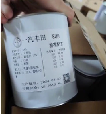 Toyota 1E0 Perbaiki Cat Mobil Untuk Warna Abu-abu Gelap yang Menakjubkan