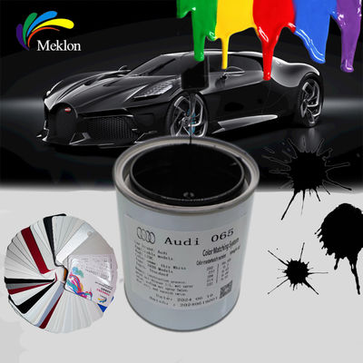 Siap dicampur cat mobil Audi LX9C Putih Auto Painting Coat
