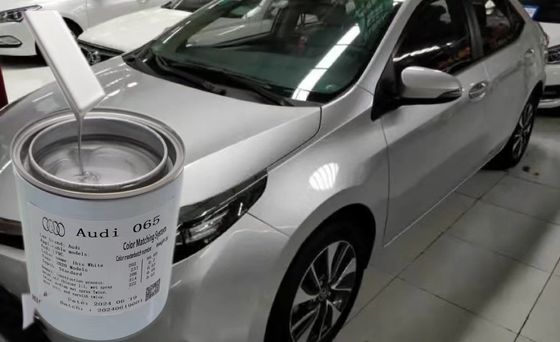 Toyota 1D4 Silver Refinish Auto Paint Untuk Gloss dan Kekerasan yang Lebih Tinggi