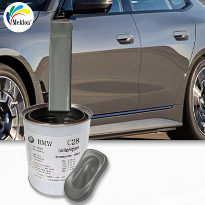 BWM C28 Gray Refinish Car Paint Multipurpose Waterproof Untuk Auto Dealer Supplier