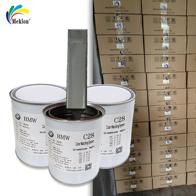 Cat Mobil Refinish Abu-abu BWM C28 Serbaguna Tahan Air Untuk Pemasok Dealer Mobil Cat Mobil