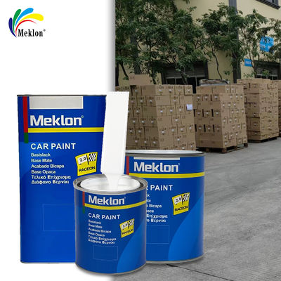 Penutup tinggi tinggi tambahan putih automotive cat finishing dengan Voc rendah