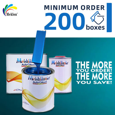 Akrilik Mobil 1K Base Paint Blue Color Akrilik Polymer Auto Paint Mobil Refinish Auto PU Color Polyurethane Spraying Paint