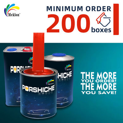 Penutup tinggi oranye merah 2K Auto Color Repair Refinish Spray Mixing Machine Cat otomotif