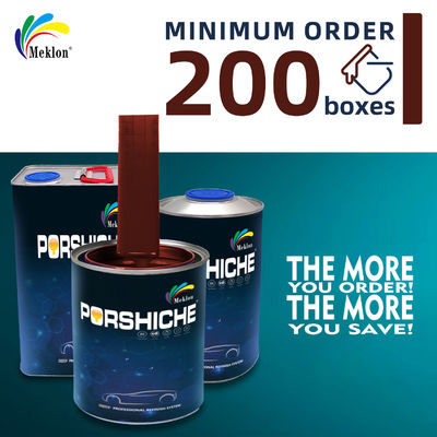 Acrylic 1K 2K Warna Merah Body Spray Mobil Warna Metal Automotive Cat Top Coat Supplier