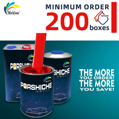 1K Acrylic Auto Red Paint untuk Automotive Refinish Car Paint Mixing Machine System