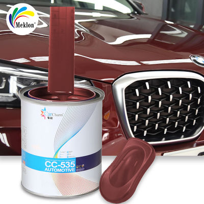 Sistem pencampuran cat mobil 1K Cooper Basecoat Pearl Colors Crystal Coating Automotive Spray Paint
