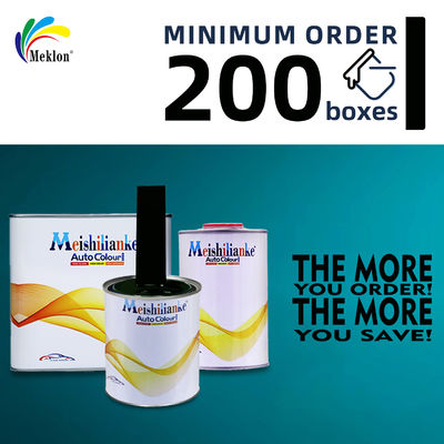 1K Hitam Cat Otomotif Warna Spektrophotometer Campuran Mesin Tinting 1K Topcoat Otomotif Refinishing Car Body Paint