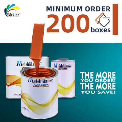 2K Oranye Car Spray Paint Lacquer Scanner Spektrophotometer Auto Refinish Repair Cat Otomotif