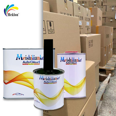 2K Cat Mobil Hitam Lapisan Atas Untuk Kekerasan Tinggi Dan Ketahanan Goresan Untuk Mobil Repiar