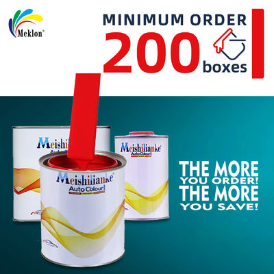 Cat mobil Auto Refinish1k Merah Basecoat High Gloss Effect Automotive Refinish Paint