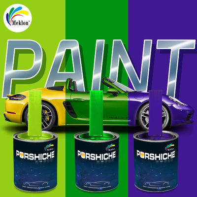 Kualitas Baik 2K Basecoat Auto Car Paint Automotive Paint Pure Green Topcoat Automotive Paint Produsen