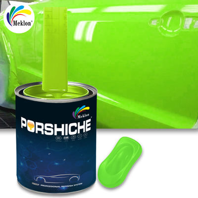 Kualitas Baik 2K Basecoat Auto Car Paint Automotive Paint Pure Green Topcoat Automotive Paint Produsen