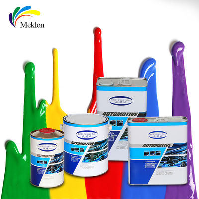 2K High Solid System Auto Refinish Cat Mobil Dengan Kekuatan Penutup yang Luar Biasa