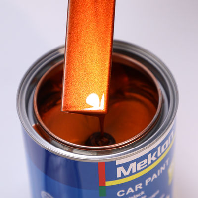 Automotive 1K Flame Copper Pearl Acrylic Liquid Coating Mudah Aplikasi Sistem Campuran Cat Mobil Pabrik Harga Grosir untuk