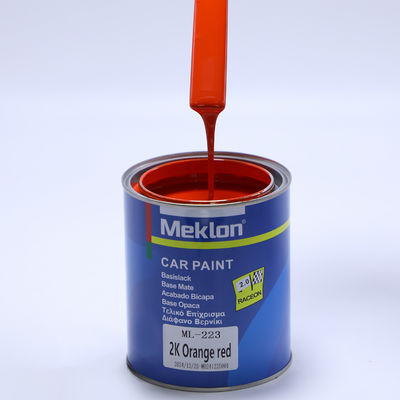 Baik Leveling 2K Oranyeu Merah Cat Otomotif Metallik Acrylic Liquid Coating Spray