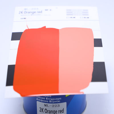 Dua Komponen Clear Coat Auto Top Coat Anti Goresan Untuk Car Body Automotive Paint