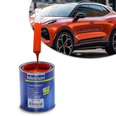 Baik Leveling 2K Oranyeu Merah Cat Otomotif Metallik Acrylic Liquid Coating Spray
